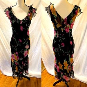 Vintage Y2K silk dress
